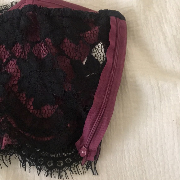 Tobi purple and black cropped top size S - Picture 6 of 6